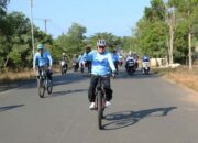 Jalin Sinergi, Gubernur Kalsel Dan Forkopimda Gowes