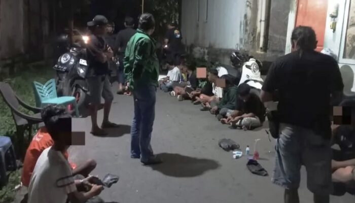 Pesta Miras di Banjarmasin, Belasan Pemuda Diciduk