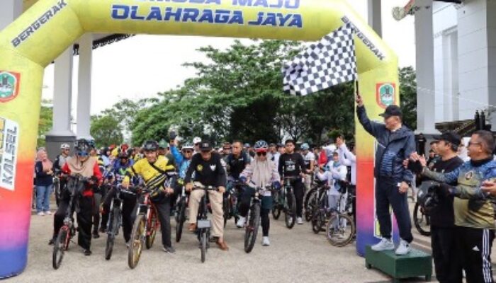 Harjad Ke 75 Kalsel,  Ada Gowes Hingga Lomba Olahraga Tradisional