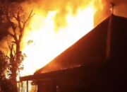 Kebakaran Di Berangas Batola, Tiga Rumah Terdampak