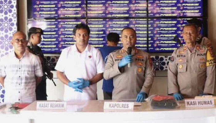 Polres Tanah Laut Tangkap Dua Pelaku Pencurian di Toko Ritel