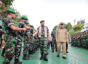 Pangdam Tambun Bungai Disambut Adat Banjar Batapung Tawar