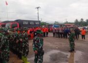 Pencarian Helikopter  Hilang Di Mantewe, Tagana Kalsel Dirikan Dapur Umum