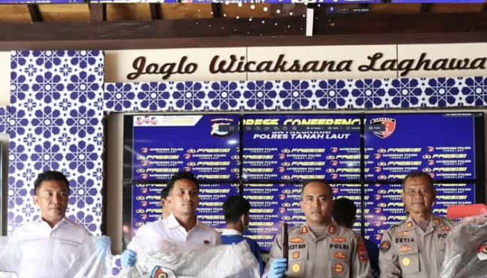 Pembunuhan di Bajuin, Polres Tanah Laut Ungkap Motif Pelaku