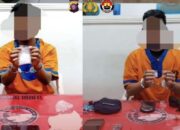 Polres Barito Utara Tangkap Dua Pengedar Sabu di Muara Teweh