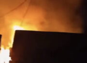 Dua Pabrik Kayu di Alalak Banjarmasin Hangus Terbakar