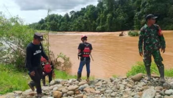 Penambang Emas Hilang Terseret Arus Sungai di Mangkalapi