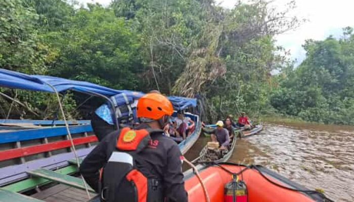 Nelayan Diduga Tenggelam di Sungai Barito Kecamatan Bakumpai