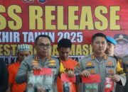 Polsek Banjarmasin Timur Amankan Sabu 1,4 Kg Sabu Dari Dua Pengedar