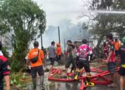Dua Rumah di Desa Hukai Balangan Terbakar