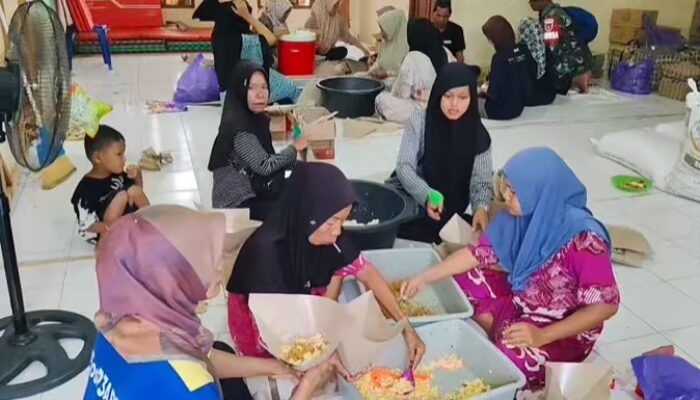 Banjar Darurat Banjir, Belasan Ribu Porsi Makanan Sehari Disiapkan