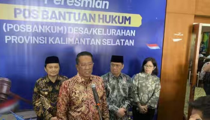 Posbankum Desa Se Kalsel, Layanan Hukum Lebih  Murah dan Mudah