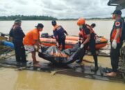 Perantau Asal Banten Ditemukan MD Usai Terseret Arus di Sungai Kahayan Kabupaten Gunung Mas