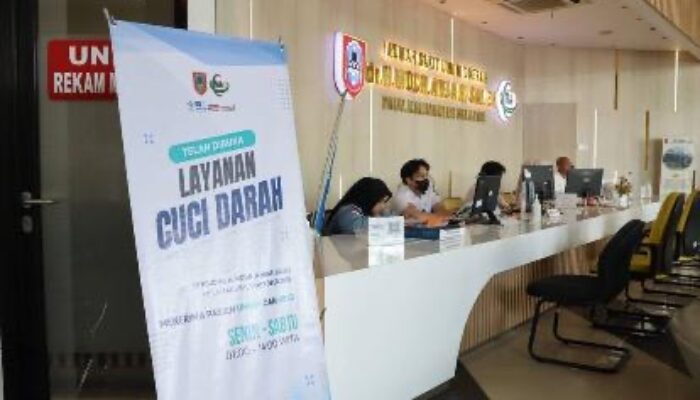 RSUD Ansari Saleh Tambah Alat Cuci Darah dan Buka Layanan Kemo
