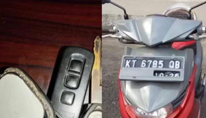 Polisi Sergap Maling Motor di Loktuan