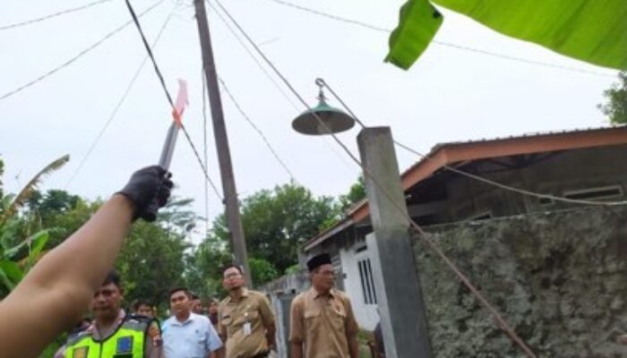 Petani Tewas Tersengat Kawat Penyangga Tiang Listrik