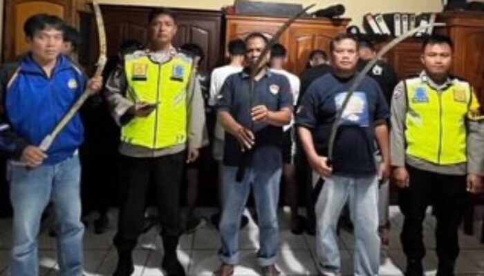 Konvoi Bawa Celurit, 7 Remaja Diciduk Polisi