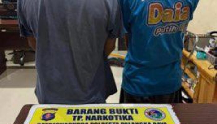 Bisnis ‘Serbuk Putih’, Dua Pria di Palangka Raya Disergap Polisi