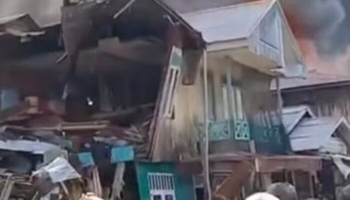 Kebakaran di Batu Timbau Kutai Timur, Ratusan Jiwa Kehilangan Tempat Tinggal