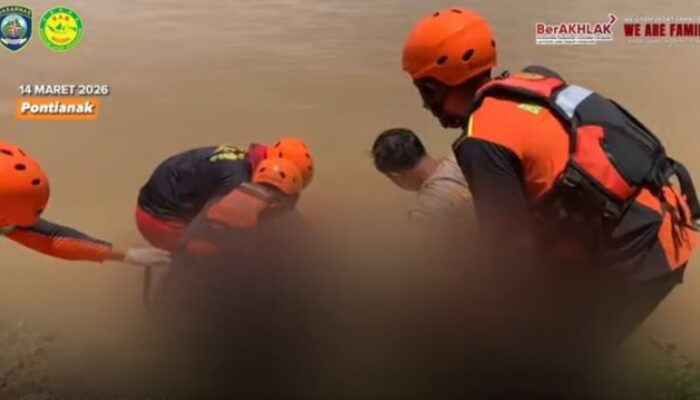 Tenggelam di Sungai Kapuas Sanggau: Dua ABK Meninggal, Satu Dicari