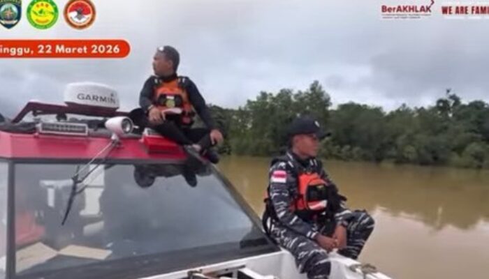 ABK Tenggelam di Sungai Sesayap Kaltara