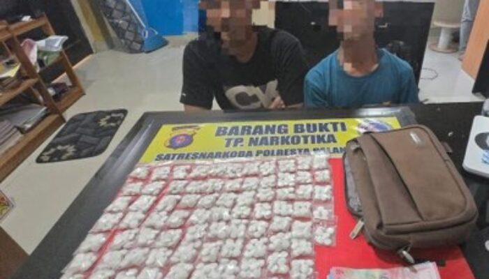 Dua Pria di Palangkaraya Terciduk Simpan Obat Ilegal