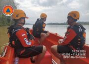 Balita Tenggelam di Sungai Barito Desa Lemo