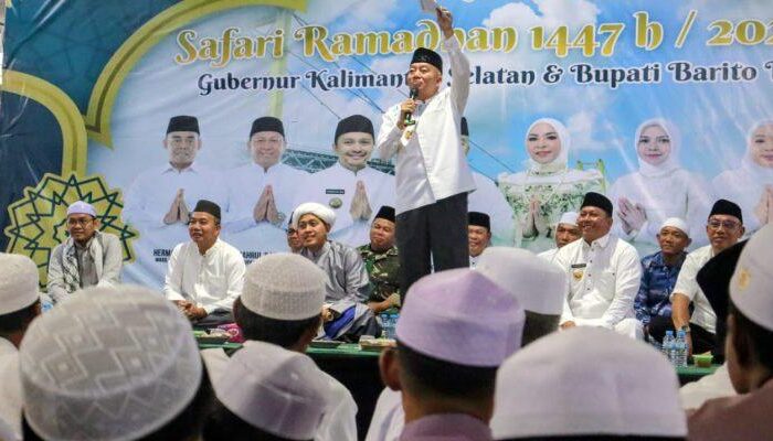 Safari Ramadan Batola: Gubernur Kalsel Janji Perbaikan Jalan Anjir Pasar-Marabahan