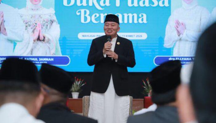 Gelar Bukber, Gubernur Kalsel Beri Wejangan Kepada Pejabat