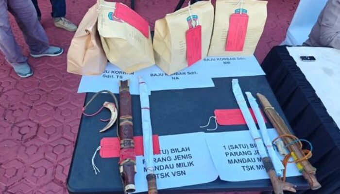 Polres Barito Utara Ungkap Motif Pembantaian Satu Keluarga di Benangin
